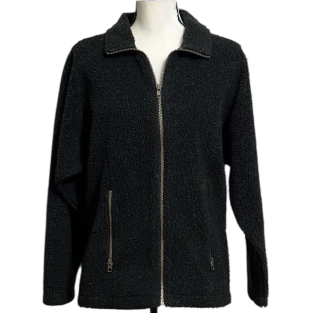 Columbia Black Fleck Teddy Jacket Size S Great Condition.